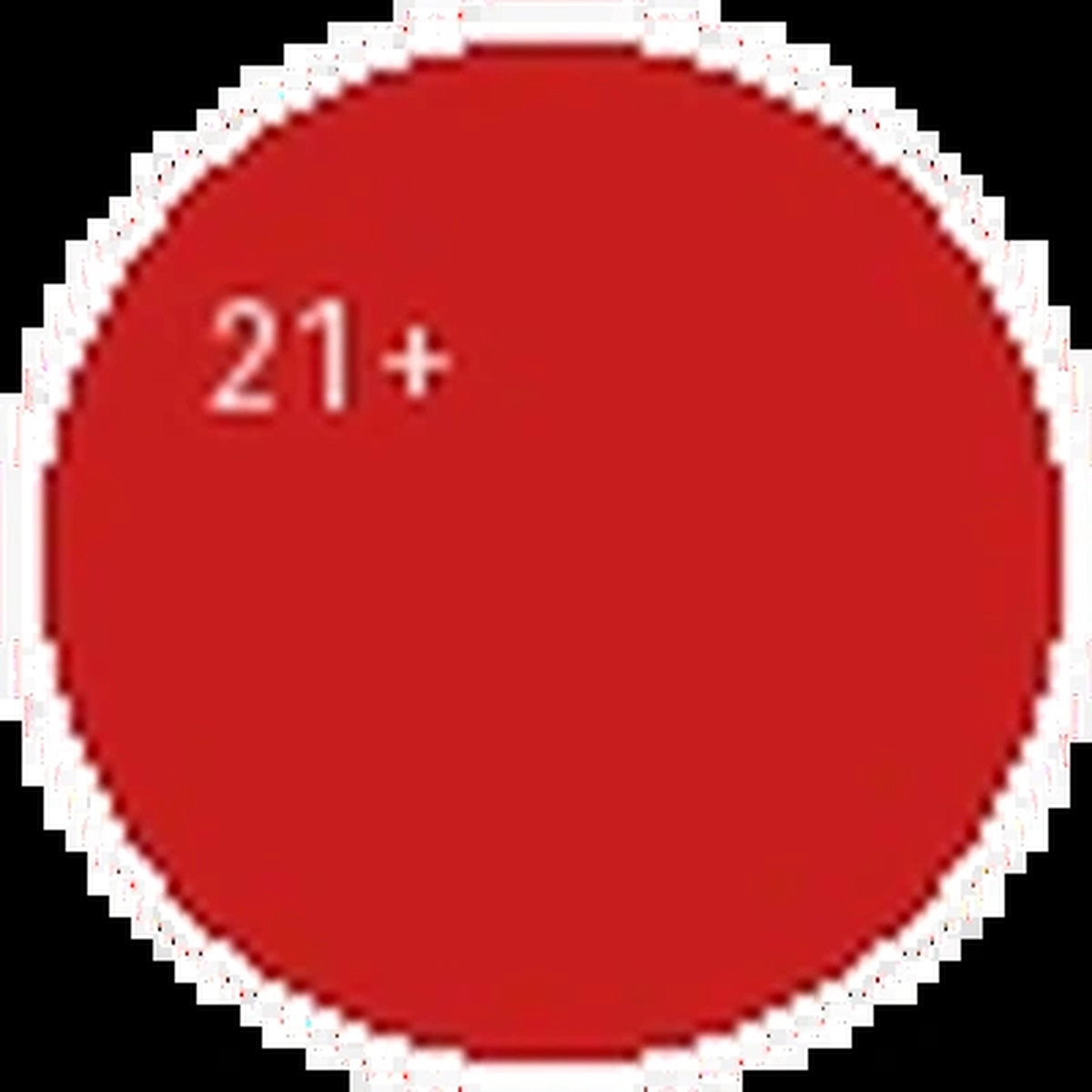 21岁以上年龄限制标识